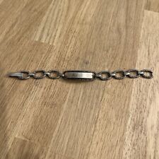 Bracelet argent plaque d'occasion  Bourgoin-Jallieu