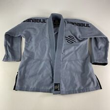 Used, Sanabul Essentials GI Grey BJJ Jiu Jitsu MMA Mixed Martial Arts Uniform A0 for sale  Shipping to South Africa