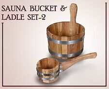 Sauna oak bucket d'occasion  Expédié en Belgium