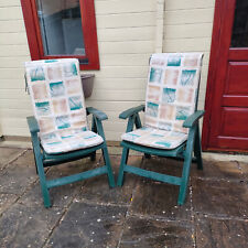 Plastic garden chairs for sale  HALSTEAD