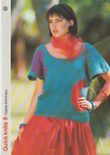 Ladies knitting pattern.quick for sale  ANDOVER