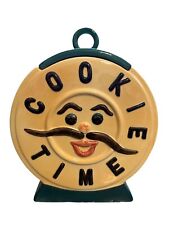 Vintage Cookie Jar Classics by Jonal Cookie Time Clock- Cookie Time Boy Rare, used for sale  Corcoran