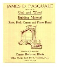 1917 james pasquale for sale  Elmer