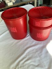 red tupperware canisters for sale  Columbia