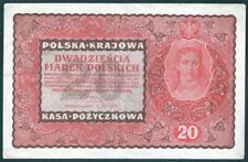 Poland – 1919, 20 Marek „Polska Krajowa Kasa Pożyczkowa” Pick #26 - Banknot na sprzedaż  Wysyłka do Poland