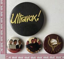 Vtg ultravox pin for sale  IPSWICH