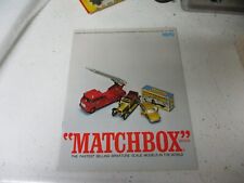 Matchbox Lesney Original 1970 Dealers Catalog, C9+ for sale  Durham