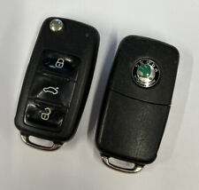 Skoda button remote for sale  BOLTON