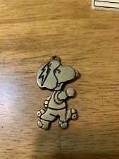 Brass snoopy keychain for sale  Somerset