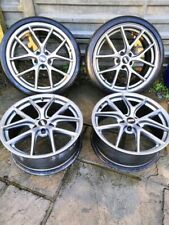 vw 19 alloy wheels black for sale  BEDFORD