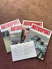 Autosport magazine may for sale  NORWICH