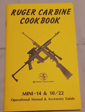 Vintage 1982 RUGER CARABINE COOKBOOK Mini-14 & 10/22 por Desert Publications, usado comprar usado  Enviando para Brazil