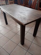 Tavolo legno scuro usato  Torino