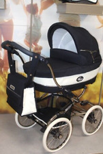 Bebecar Stylo Class Pram & Pushchair - Oxford Blue Ex Display, used for sale  Shipping to South Africa