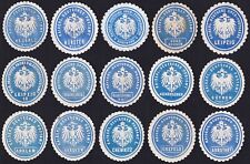 Siegelmarken post kaiserl gebraucht kaufen  Wittenberg