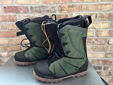 Thirty Two Lashed 11.0 Mens Green Camouflage  Snowboard Boots EUC for sale  Shipping to South Africa