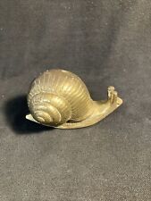 Brass snail ornament. for sale  BANBURY