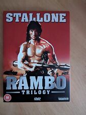 Rambo trilogy for sale  ABINGDON