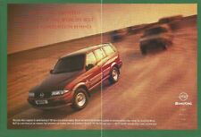 SsangYong Musso 4x4 Powered by Mercedes - 1996, anúncio impresso vintage de 2 páginas comprar usado  Enviando para Brazil