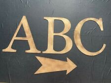 Large gold alphabet for sale  HARROGATE