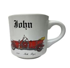 Caneca de café vintage PAPEL “John” Rolls Royce comprar usado  Enviando para Brazil