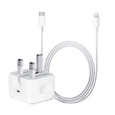 Genuine Apple iPad Air 2 20W Mains Charger With Cable, used for sale  Shipping to South Africa