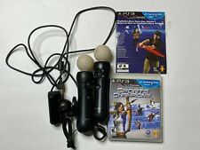 Sony Playstation 3 PS3 Move Bundle Sports Champion Camera & 2 Controllers & Demo for sale  Shipping to South Africa