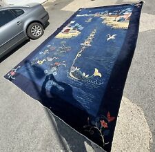 antique Art Deco Carpet china room size 14x9ft for sale  Shipping to South Africa
