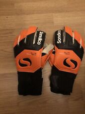 Football gloves orange for sale  CHATHAM