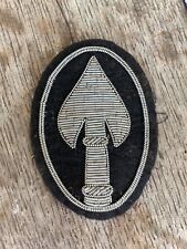 Ww2 OSS American special forces SOE spearhead cloth badge for sale  STANSTED