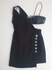 Piękna seksowna czarna sukienka od Versus - Gianni Versace rozmiar IT 40 XS , S na sprzedaż  PL