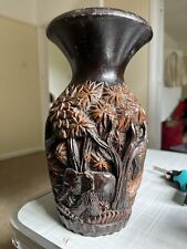 wooden vase for sale  CHIPPENHAM