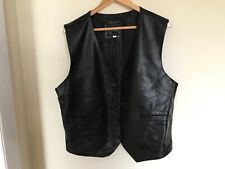 Genuine leather waistcoat for sale  SUTTON-IN-ASHFIELD
