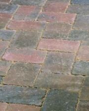 Used, Bradstone Woburn Rumbled Block Paving weathered 11sq m Mixed Sizes for sale  MILTON KEYNES