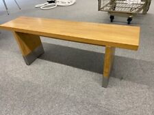 Solid wood bench for sale  SEVENOAKS