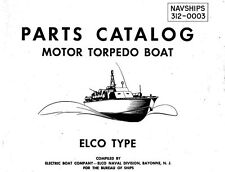 Elco boat manual for sale  LONDON