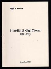 Gigi chessa catalogo usato  Cirie