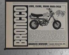 1971 print bronco for sale  Columbiaville