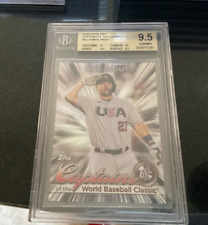 Clásico Mundial de Béisbol Topps 2023 Capitanes del CMB Mike Trout #CC-19 BGS 9,5 segunda mano  Embacar hacia Argentina