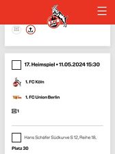 1 fc koln tickets gebraucht kaufen  Brühl