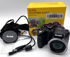 Kodak PixPro AZ362 2013 negra 16 MP 36x zoom cámara digital caja probada funciona segunda mano  Embacar hacia Argentina