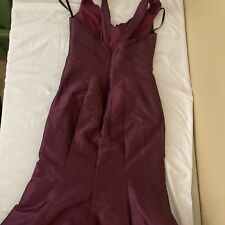 AV Maids Alvina Valenta Burgundy  Evening Formal Gown Dress Sz 12 for sale  Shipping to South Africa
