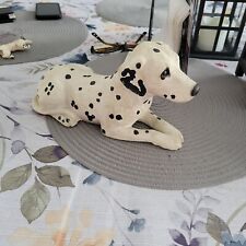 Vintage Sandicast Dalmation Sandra Brue Signed Statue Dog 10.25" X 5.25" 1986 for sale  Shipping to South Africa