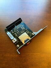 PCI bracket with SD to IDE drive adapter for sale  Shipping to South Africa