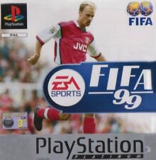 Fifa 99 PS1 Sony Playstation - Etiqueta preta original apenas com disco manual comprar usado  Enviando para Brazil