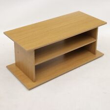 Used, Modern Light Oak TV Stand With Media Box Shelves FREE Nationwide Delivery for sale  Shipping to South Africa