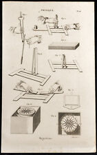 1852 - Incisione Fisica Magnétisme. Science, Compasso comprar usado  Enviando para Brazil