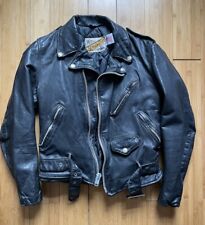 Rare Vintage SCHOTT Perfecto Leather Motorcycle Jacket Sz 36 Made In USA for sale  Shipping to South Africa