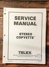 Telex stereo copyette for sale  Portland