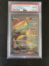 Rayquaza Blue Sky Stream Secret Rare PSA 10, used for sale  Shipping to South Africa